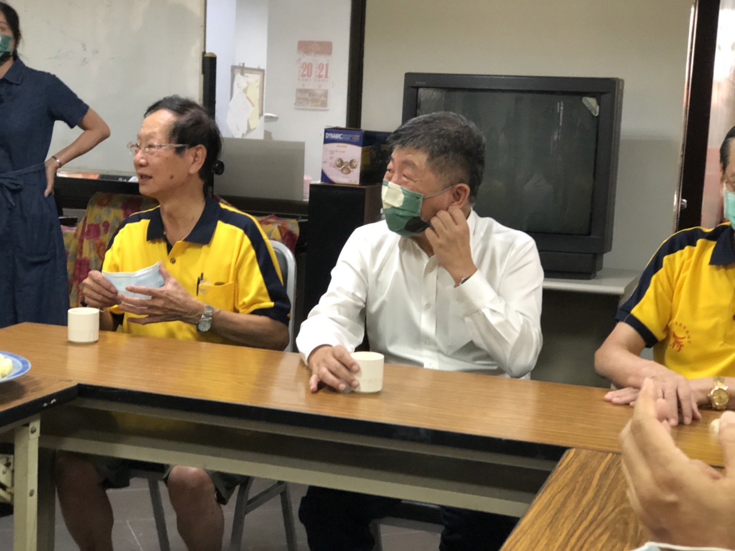 里民向陳時中抱怨柯文哲 口罩到疫苗預約為難長輩「不尊重老人」 40 民進黨台北市長參選人陳時中。記者潘永鴻攝影.jpg