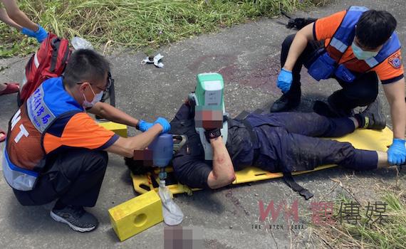 快訊/南警追捕通緝犯遭砍傷 失去心跳搶救中