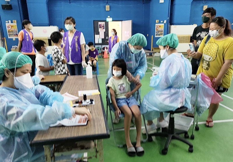 漾新聞|高市今起進行校園疫苗施打希望普及達８成以上