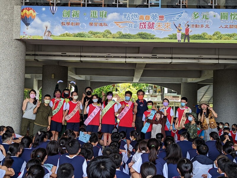 漾新聞|五福國中新生始業式「野蠻遊戲」多元闖關凝聚班級向心力