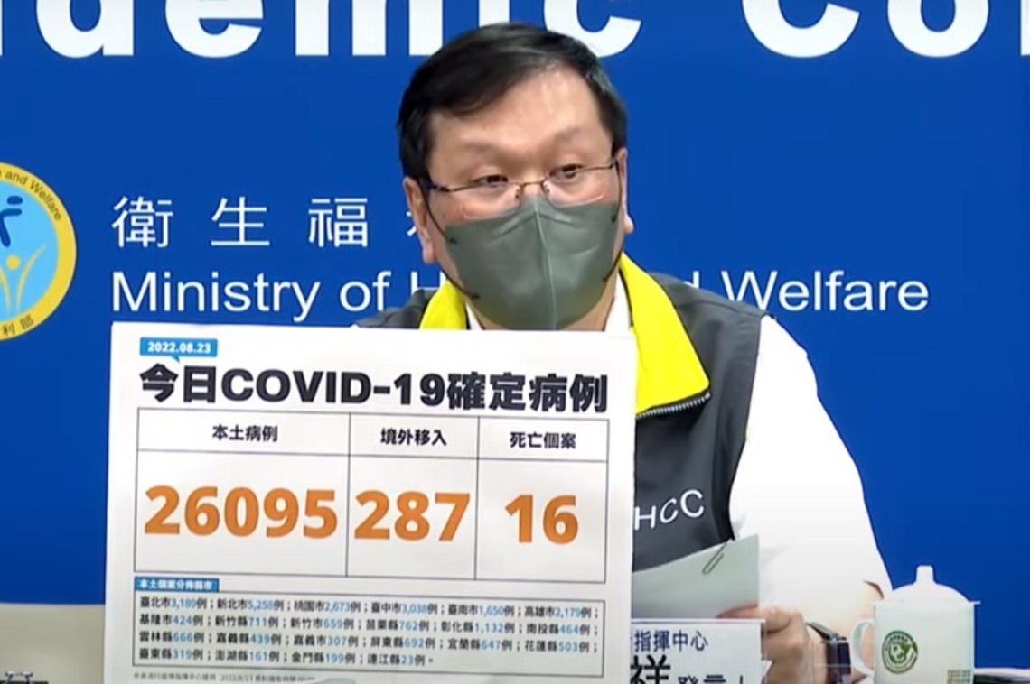 今日新增26095例本土 287例境外 16死