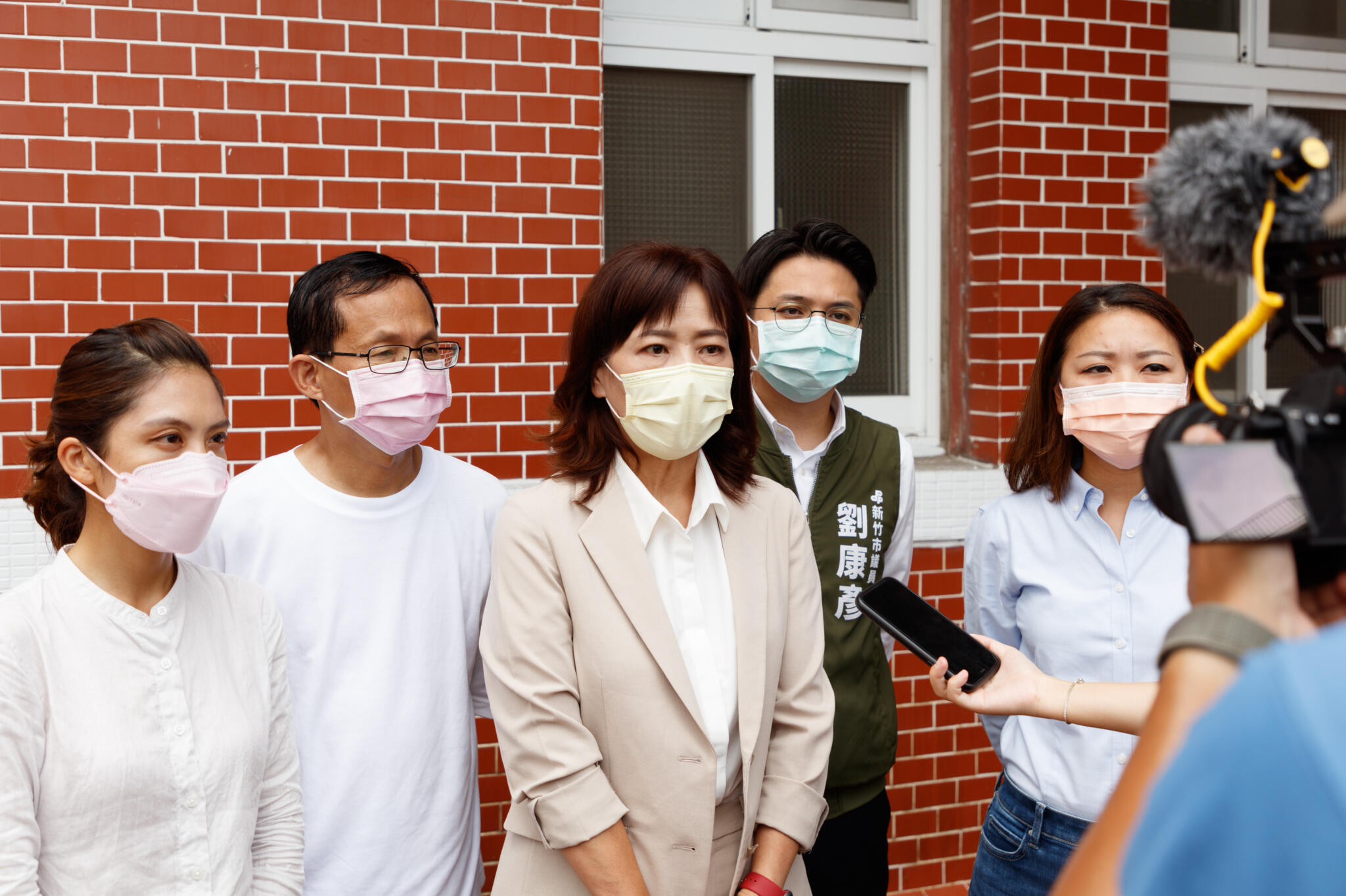 新竹、台南、高雄連線抓林信吾 陳其邁籲:全民要當警察後盾 26 民進黨新竹市長參選人沈慧虹 3