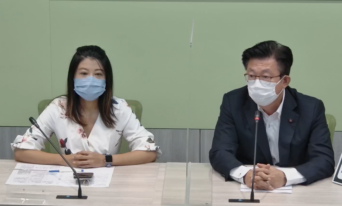 林姿妙貪污起訴 民進黨團:個人道德行為需要全民檢驗 24 民進黨立委林楚茵、郭國文