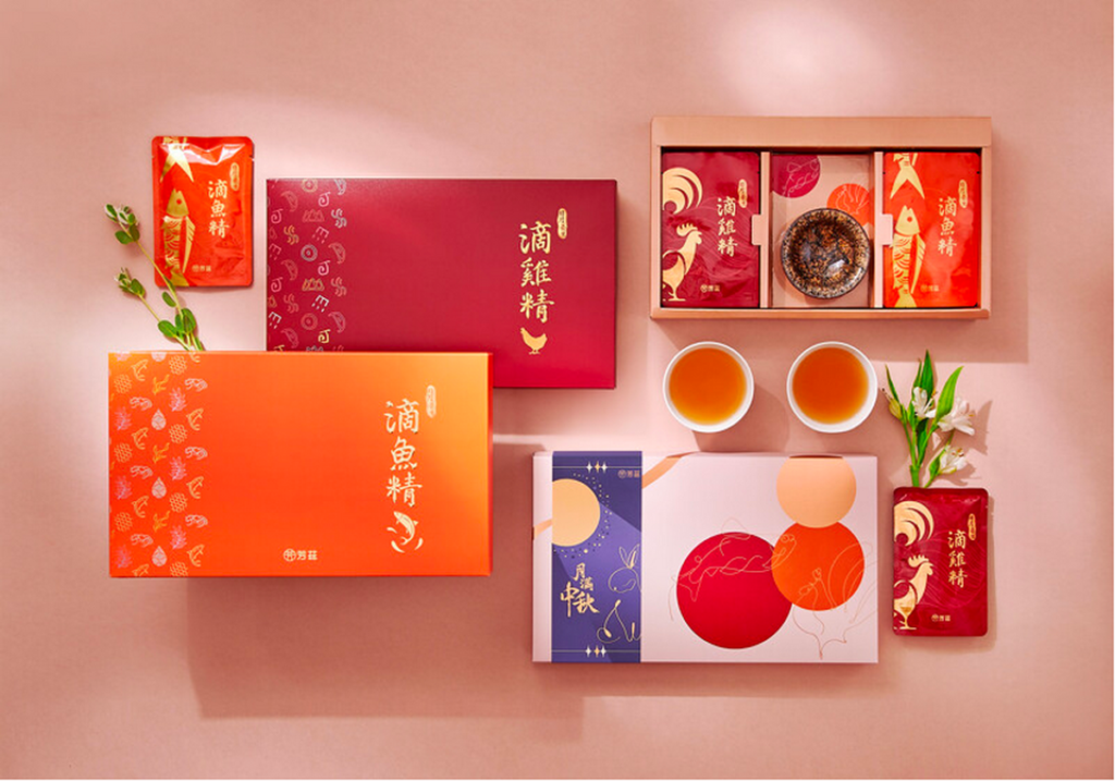 今年中秋芳茲推出「雞魚饗宴」禮盒,讓民眾不再煩惱(圖 _ 芳茲生技提供)