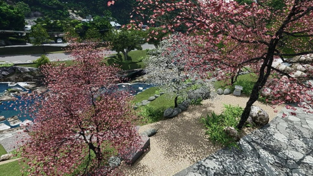 水岸活動廣場模擬圖