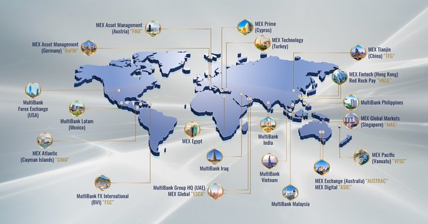 MultiBank Group地圖 MultiBank Group地圖