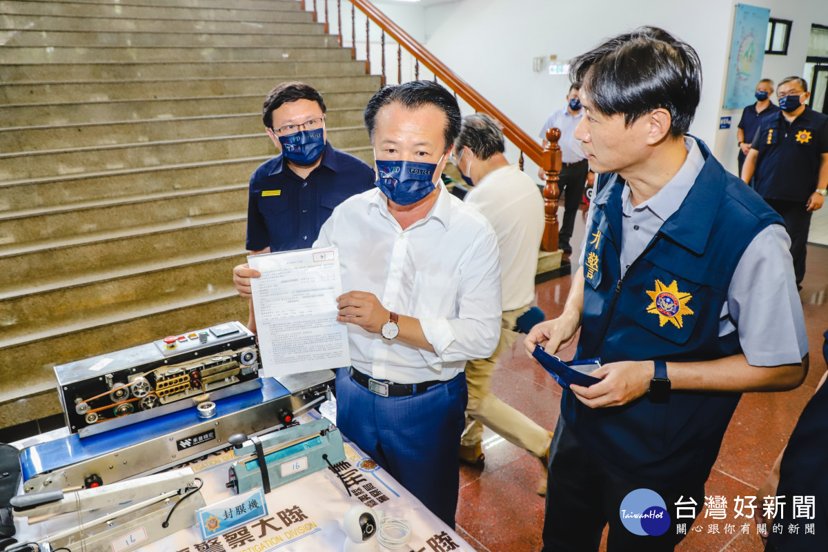 警方在人蛇集團租屋處查獲器官捐贈同意書/警方提供