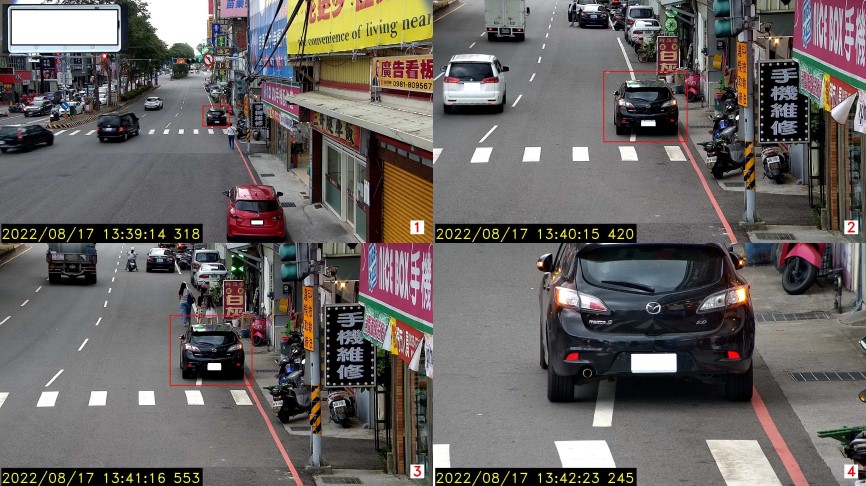 ▲苗栗路口科技執法 - 違規停車 (圖/苗栗縣警察局 提供)