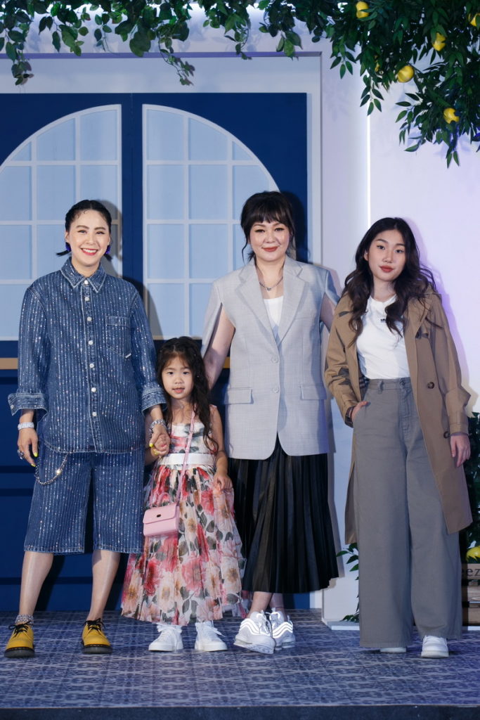 黃小柔&Vicky攜女出席babyMADISON2022秋冬親子童裝fashion show