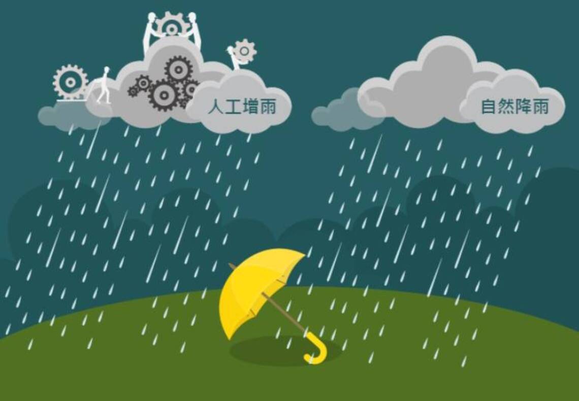 四川中飛學院出動6架飛機人工增雨