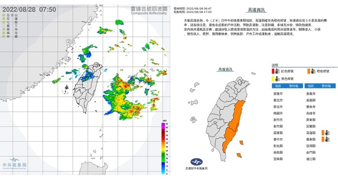 多雲偶有雨 南部防午後大雨