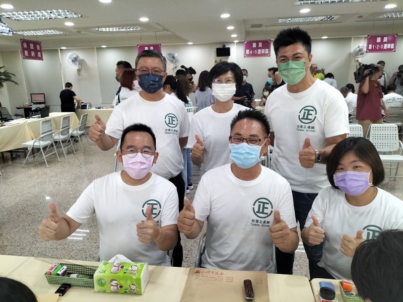 漾新聞|民進黨正國會陳致中等人登記候選人 強調五席全上議會保證過