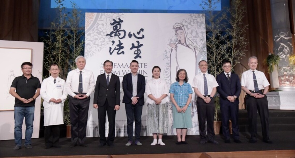 慈濟人文精神×夏荊山佛畫藝術    國際級藝術首登花蓮慈濟靜思堂
