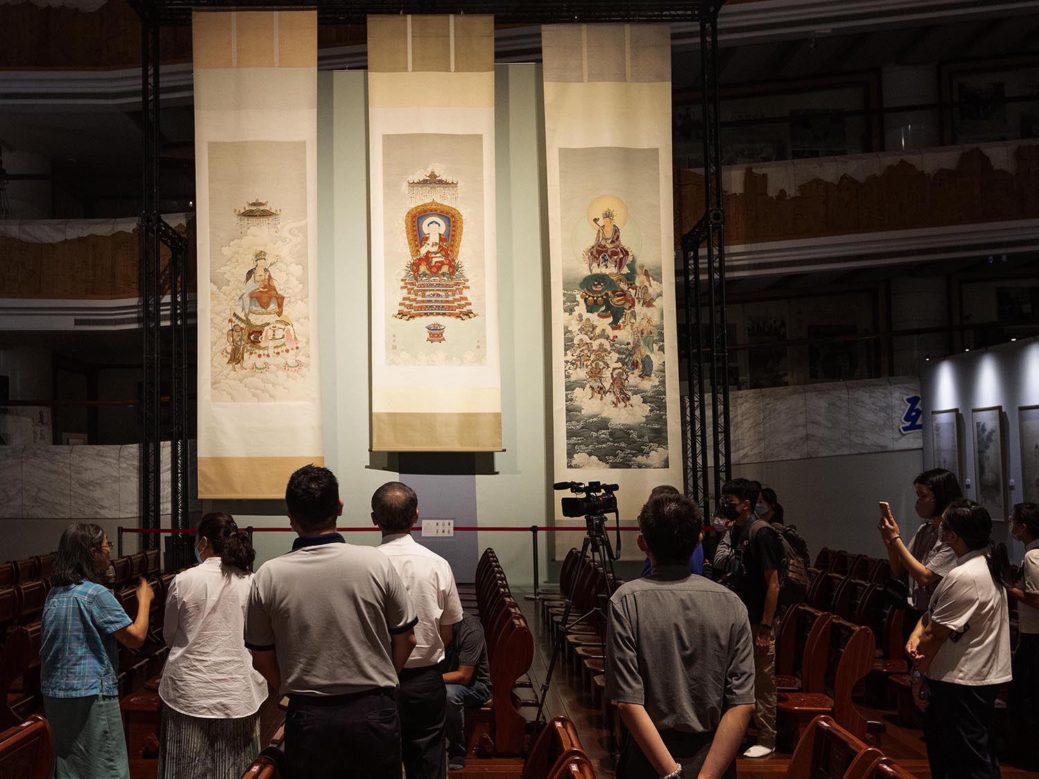 慈濟人文精神結合佛畫藝術 「夏荊山大師佛畫藝術經典展」花蓮盛大開展 51 9 2