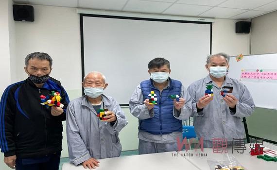 中榮埔里分院附設精神護理之家(康芯家園)藝術治療~返老還童玩積木