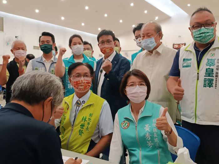 彰化市長林世賢登記參選尋求連任 強調絕對不能臨陣換將