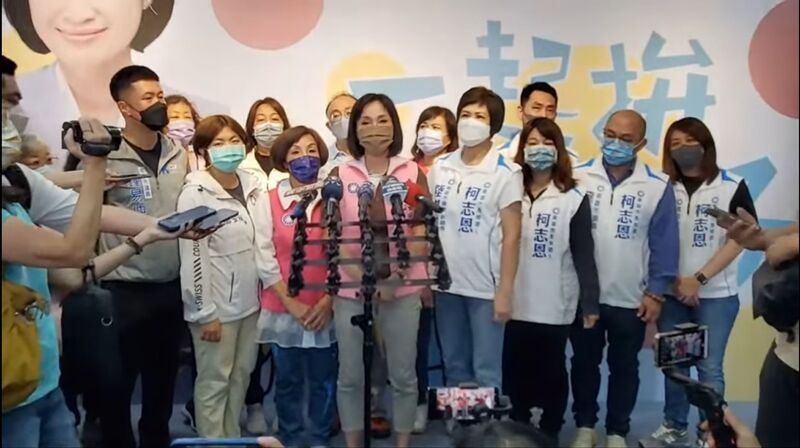 漾新聞|柯志恩力挺張善政 指民進黨混談是「張飛打岳飛」
