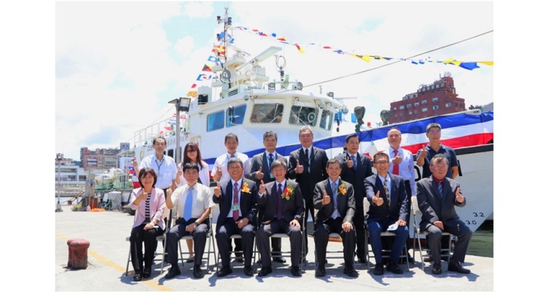 台船承造關務署第一艘100噸級巡緝艇「海隆艇」今交船 強化基隆關查緝功能