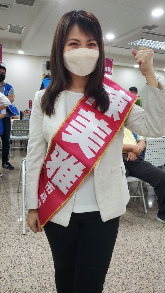 漾新聞|「問政認真具國際觀」 陳美雅登記參選爭取五連任