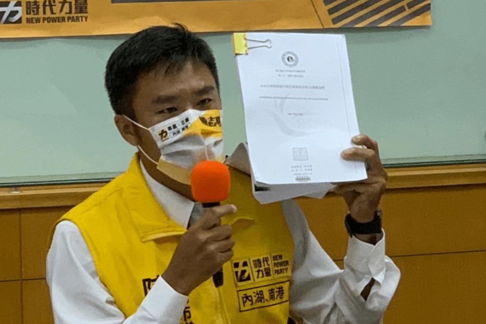 蔡適應遭爆博士論文抄襲 時力:連維基百科、百度都抄 41 台北市內湖南港區參選人陳志明