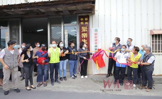 提升長輩運動風氣 崙內社區發展協會銀髮俱樂部揭牌啟用