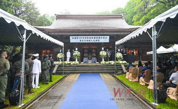 111年桃園市秋祭致祭 烈士大愛典範永流傳