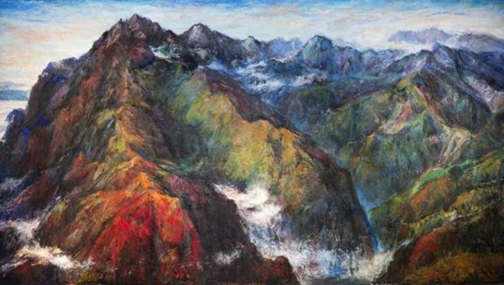 林顯宗〈孕育大地之母 奇萊山〉