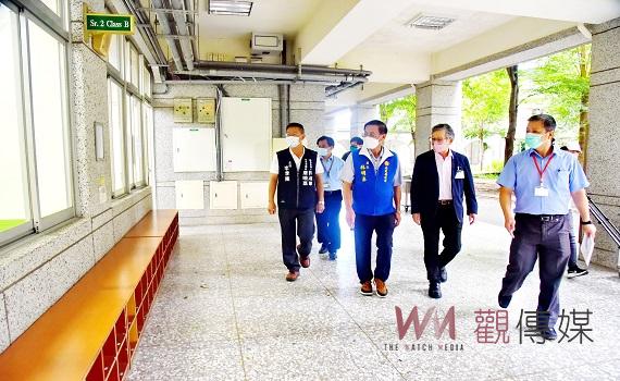原住民族特考登場 林縣長巡視考場秩序為考生加油打氣