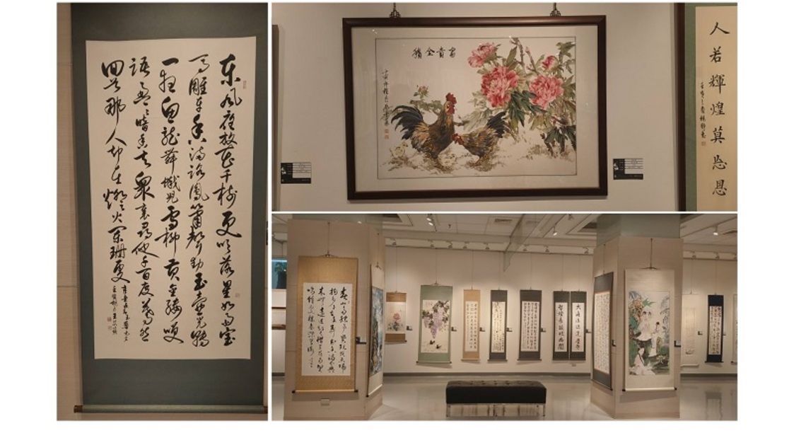 「臺灣書法學會會員聯展」文化中心至美軒登場    作品充分展現出中國文字的奧妙