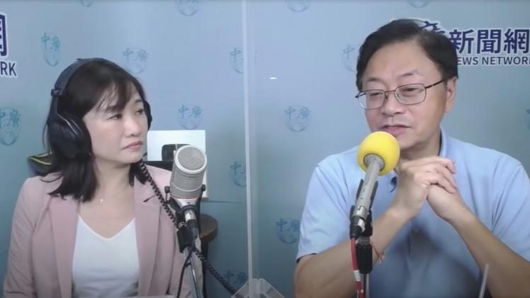 張善政上午接受廣播節目《千秋萬事》專訪。翻攝畫面
