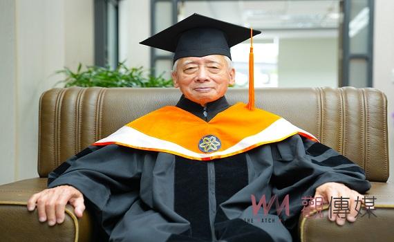 雲科大機械系88歲博士生高宗彥老爺爺 活到老學到老的生活實踐者