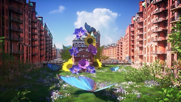 「Blooming Future」(綻放的未來)體驗,創作者:Timo Helgert 「Blooming Future」(綻放的未來)體驗,創作者:Timo Helgert
