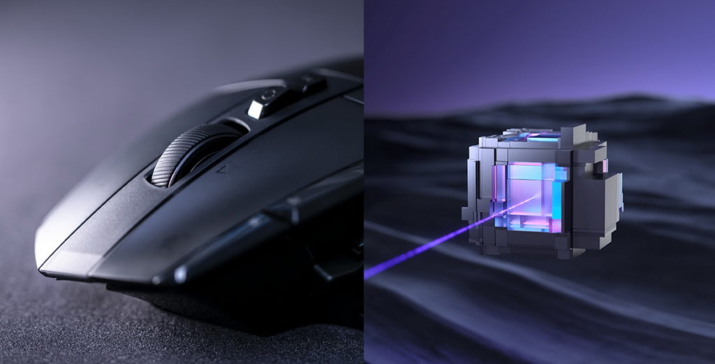Logitech G G502 X 系列主打結合光學和機械科技的LIGHTFORCE混合微動,耐用性和速度感大提升。