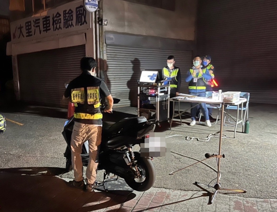 ▲為維護市民居住安寧,中警局協調增加「環警監聯合稽查」場次 (圖/台中市警察局 提供)