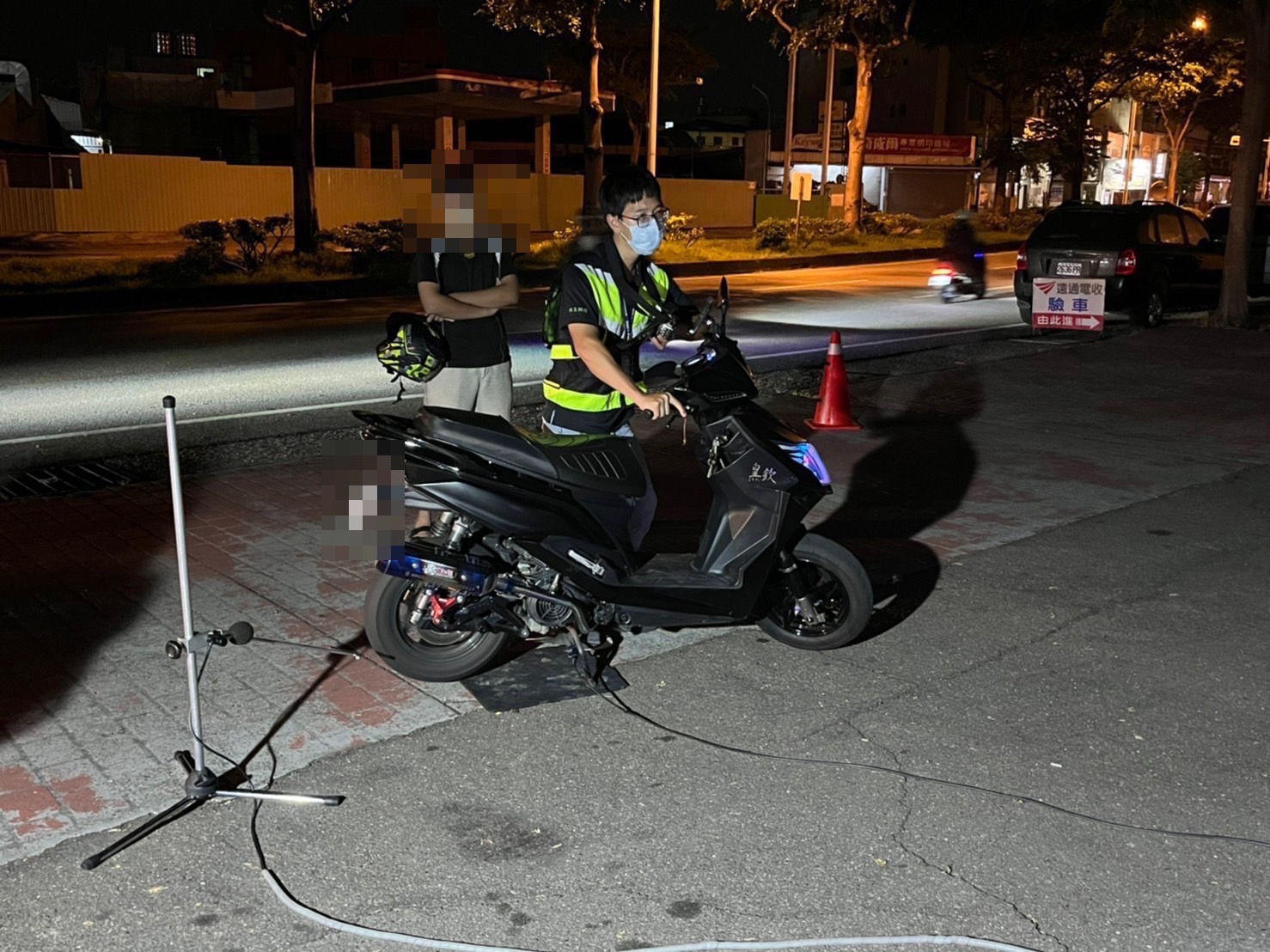 ▲中警局加強稽查改裝噪音車力度,6至8月計取締146噪音車輛 (圖/台中市警察局 提供)