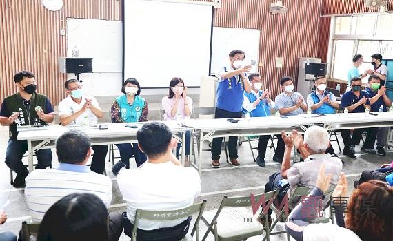 南投縣林明溱縣長感恩草屯人相挺臨別回報4億元力推投14線拓寬