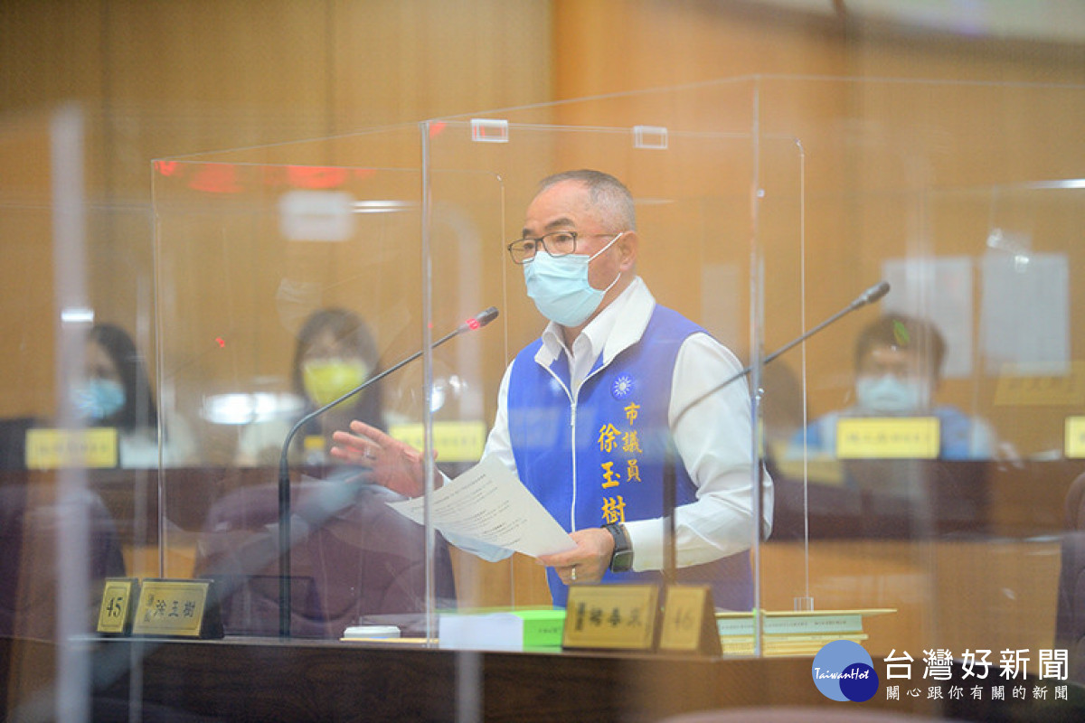 龍潭區缺少產業專區，市議員徐玉樹：攸關地方發展應儘速推動。（圖/市議會提供）