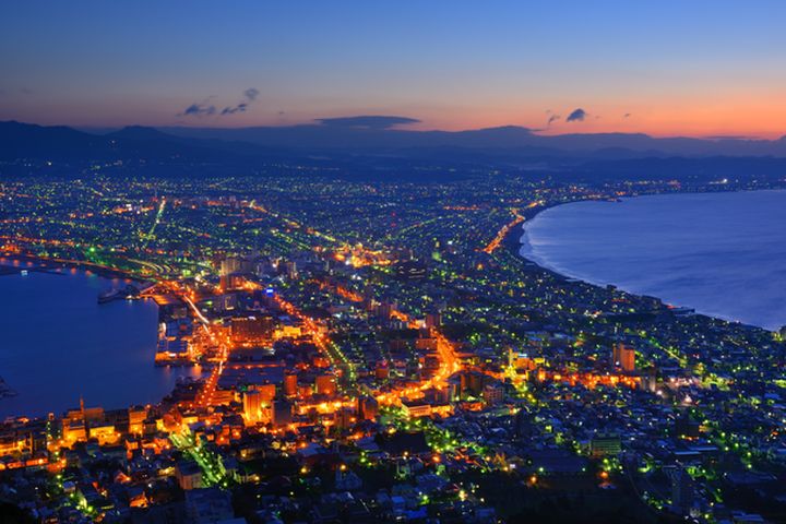 北海道函館美麗夜景。 圖:shutterstock/來源