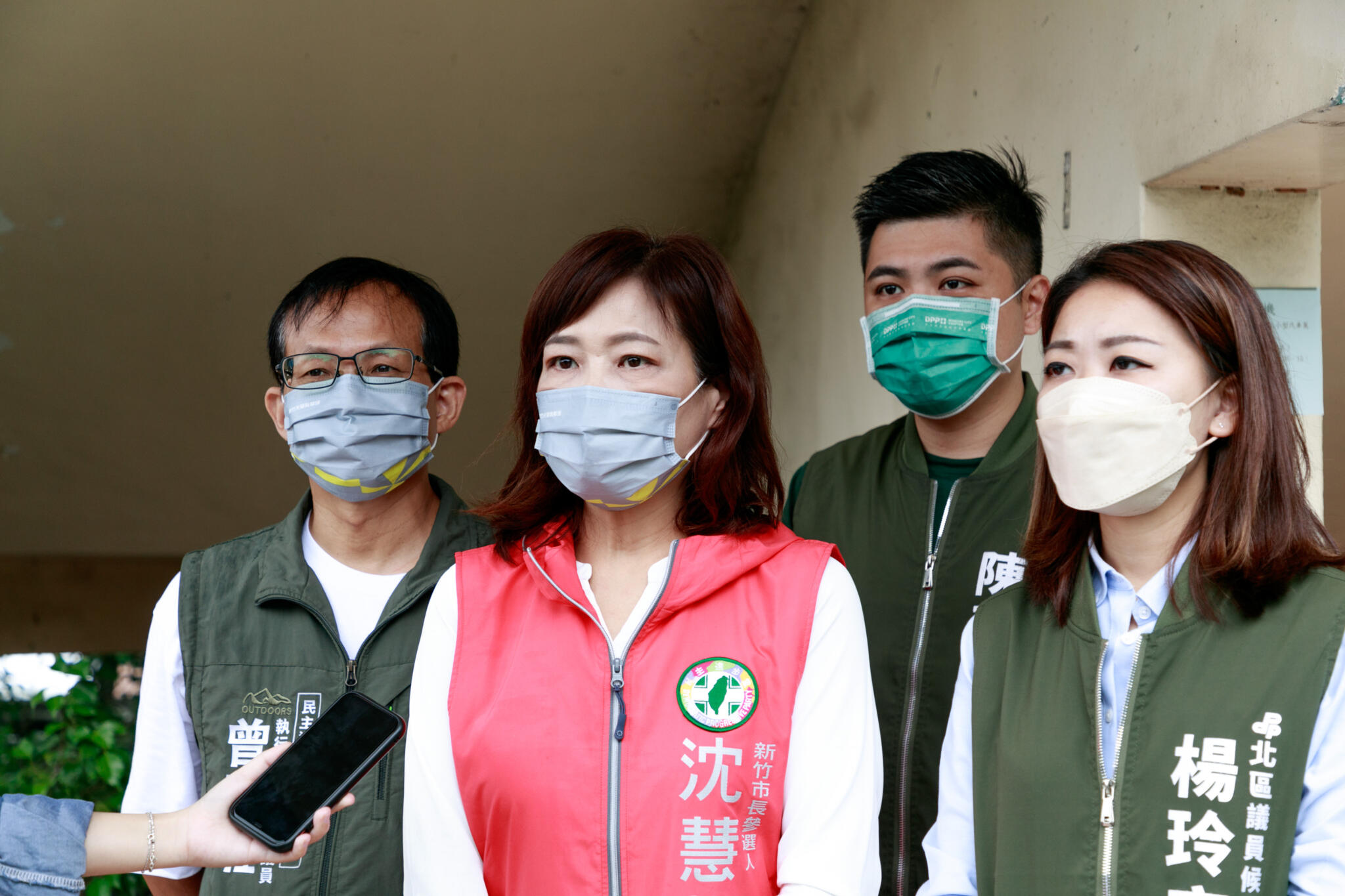 批高虹安簡化果菜市場遷建 沈慧虹:證明她不了解新竹 44 新竹市長參選人沈慧虹