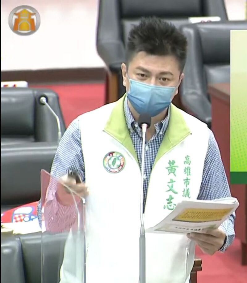 漾新聞|黃文志要求楠梓產業園區禁止大型車從學專路進入後勁社區