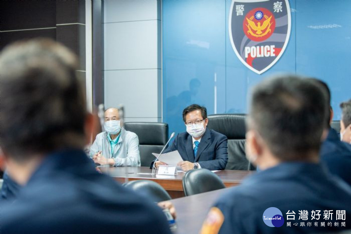 鄭市長感謝桃園市民營事業關係協進會特地前來慰勞。<br /><br /> <br /><br />