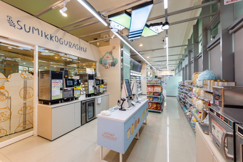 X-STORE6自助體驗區為7-ELEVEN 6家X-STORE中佔比最高的門市、高達8成,整合6家科技大廠架構的10項專業科技技術