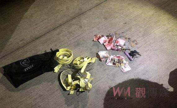 舉頭三尺有神明  偷香油錢遭警活逮