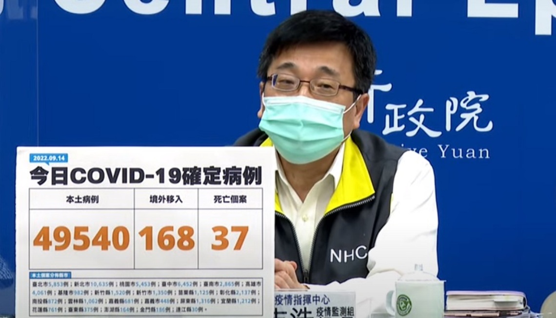 今日新增49540例本   168例境外   37死