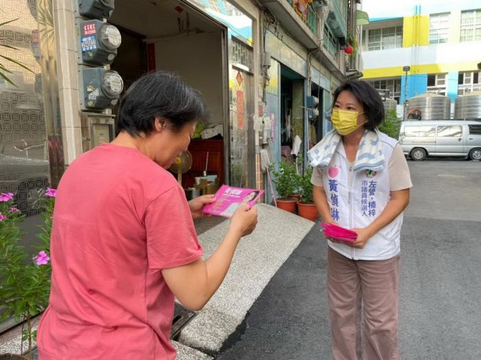 高雄左楠區市議員候選人黃偵琳批: 「監督」市政而不是來吵架的