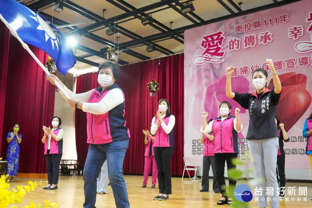 陳淑惠擔任婦女後援會總會長。(許淑華服務處提供)