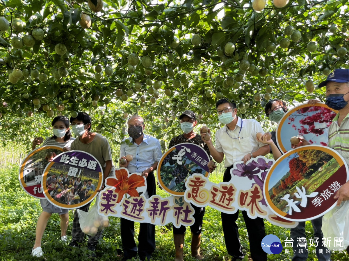 新社區農會整合區內抽藤坑及馬力埔兩大休閒農業園區，推出農遊套裝遊程。