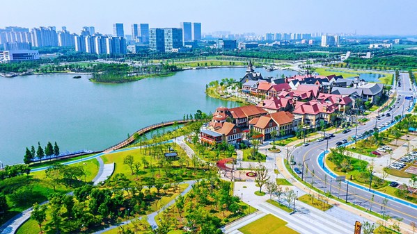 華東江蘇省昆山圖景（圖片被提供給新華絲路）