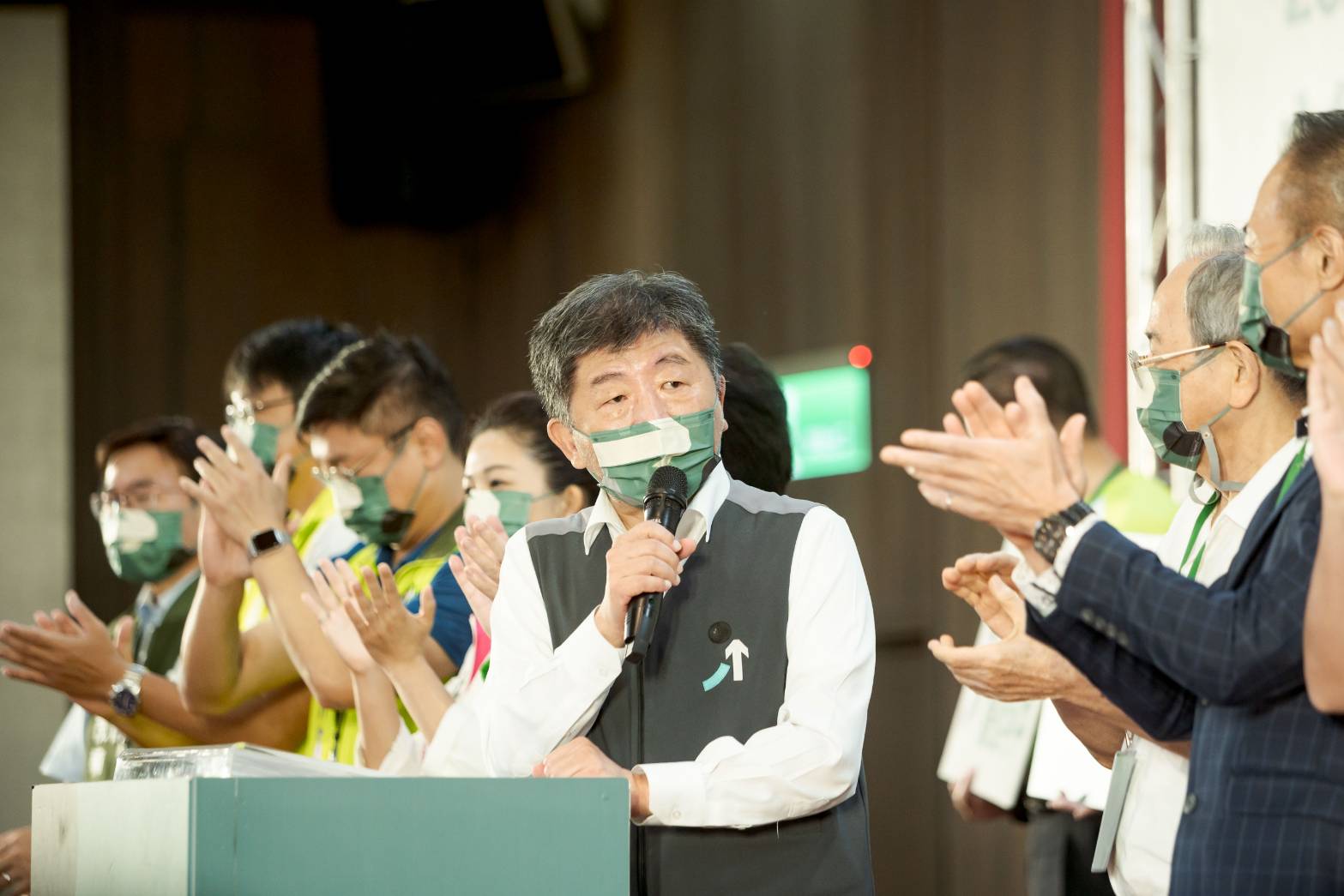 民進黨台北市長參選人陳時中 1