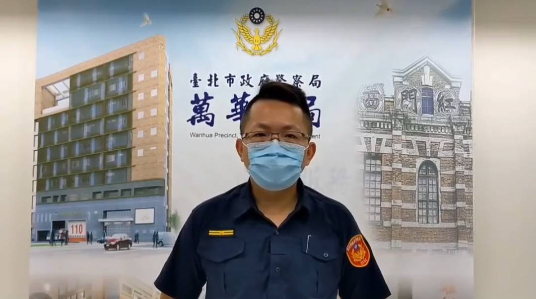 圖片說明: 大理所所長張宏達進行案情說明。(記者徐勝煜翻攝)